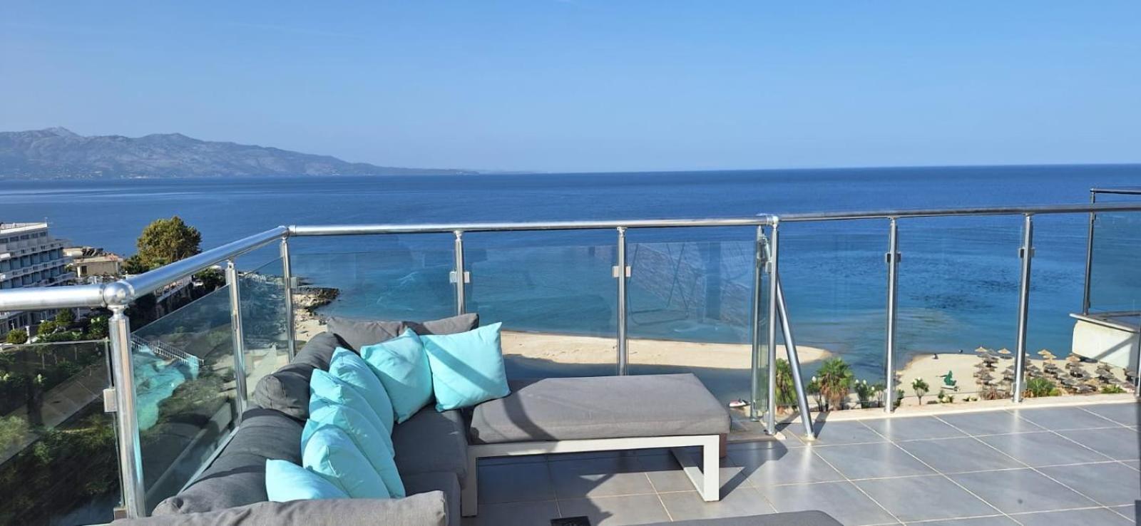 شقة Sadet'S Penthouse Saranda المظهر الخارجي الصورة