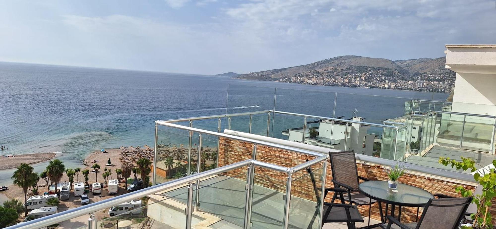 شقة Sadet'S Penthouse Saranda المظهر الخارجي الصورة