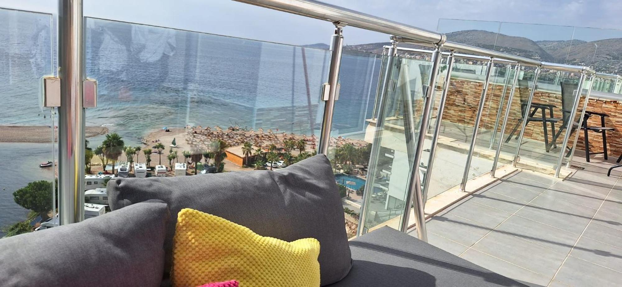 شقة Sadet'S Penthouse Saranda المظهر الخارجي الصورة