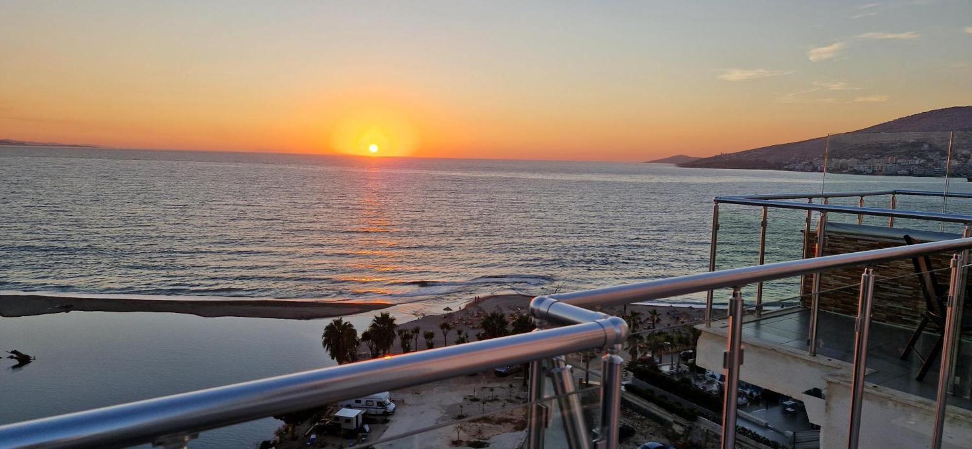 شقة Sadet'S Penthouse Saranda المظهر الخارجي الصورة