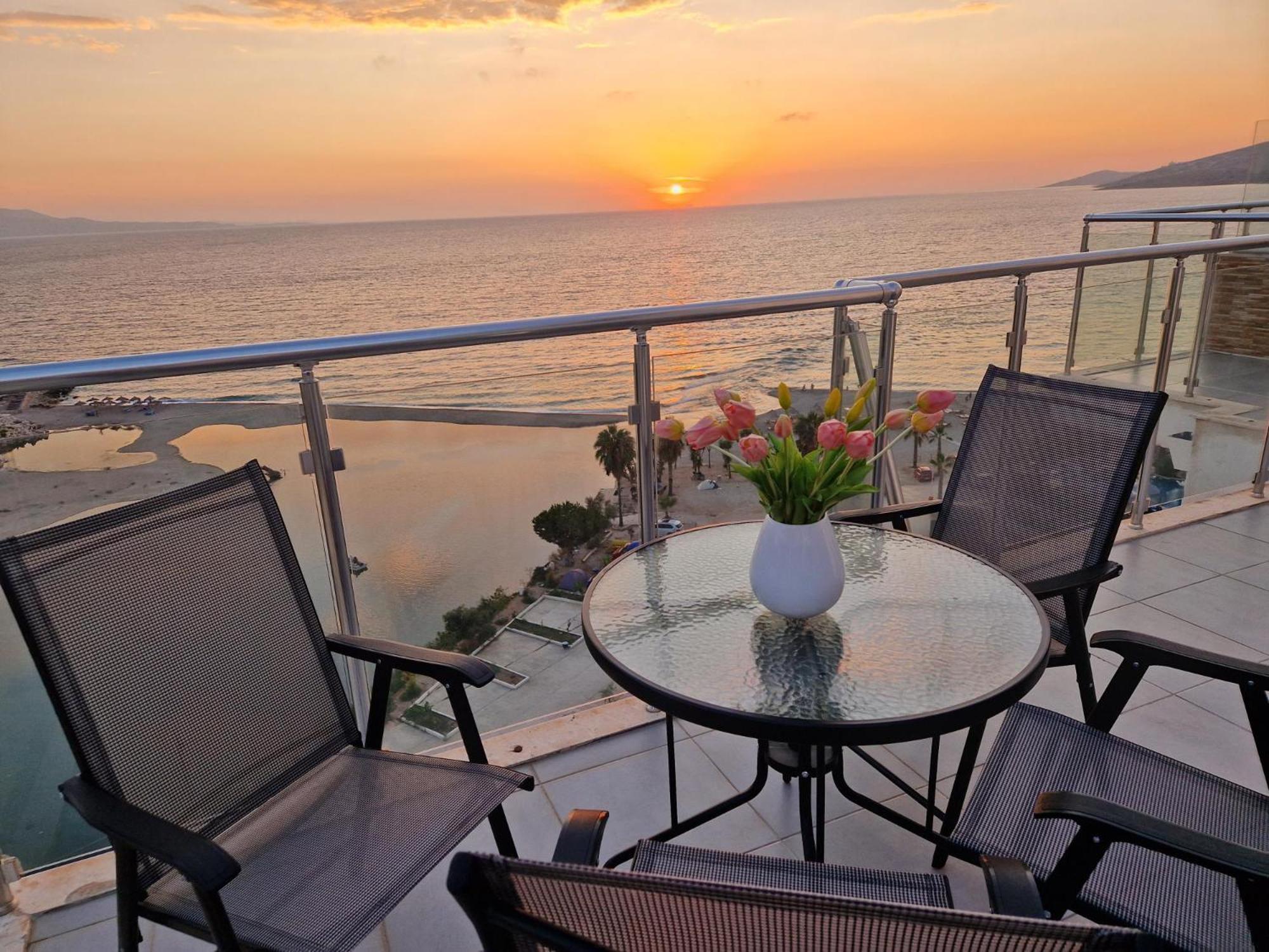 شقة Sadet'S Penthouse Saranda المظهر الخارجي الصورة