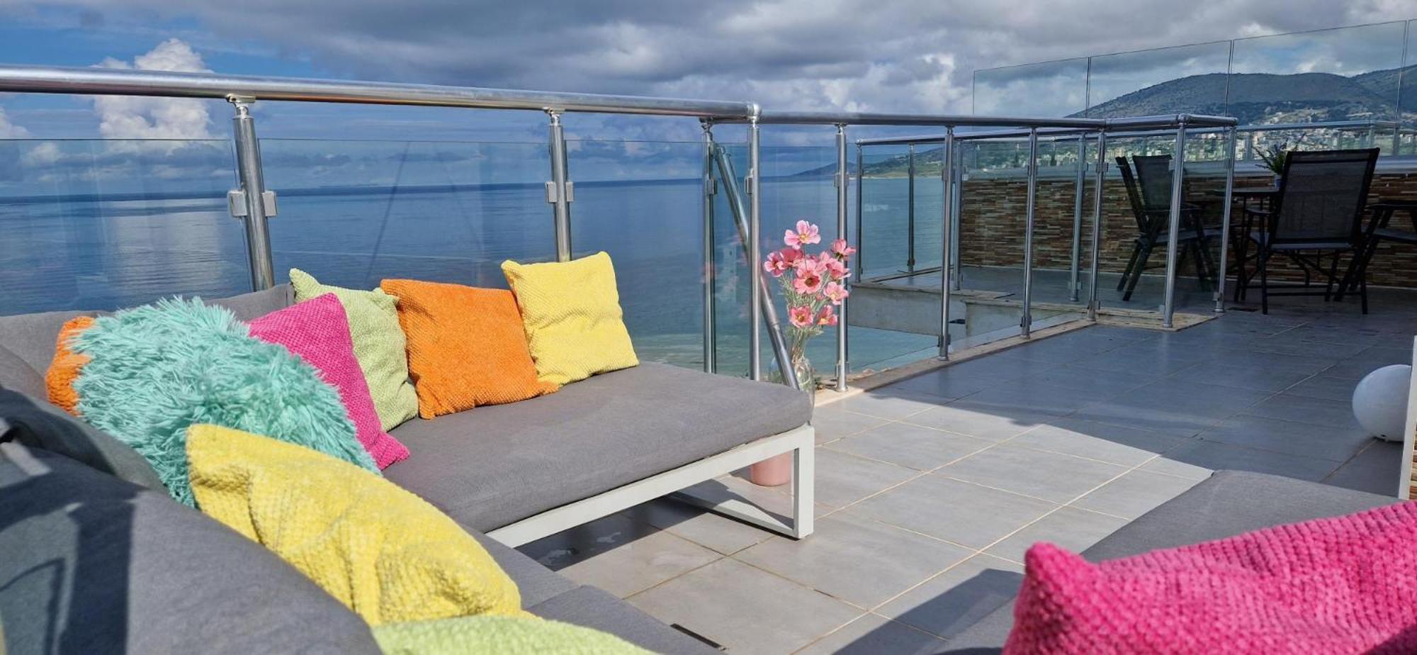 شقة Sadet'S Penthouse Saranda المظهر الخارجي الصورة