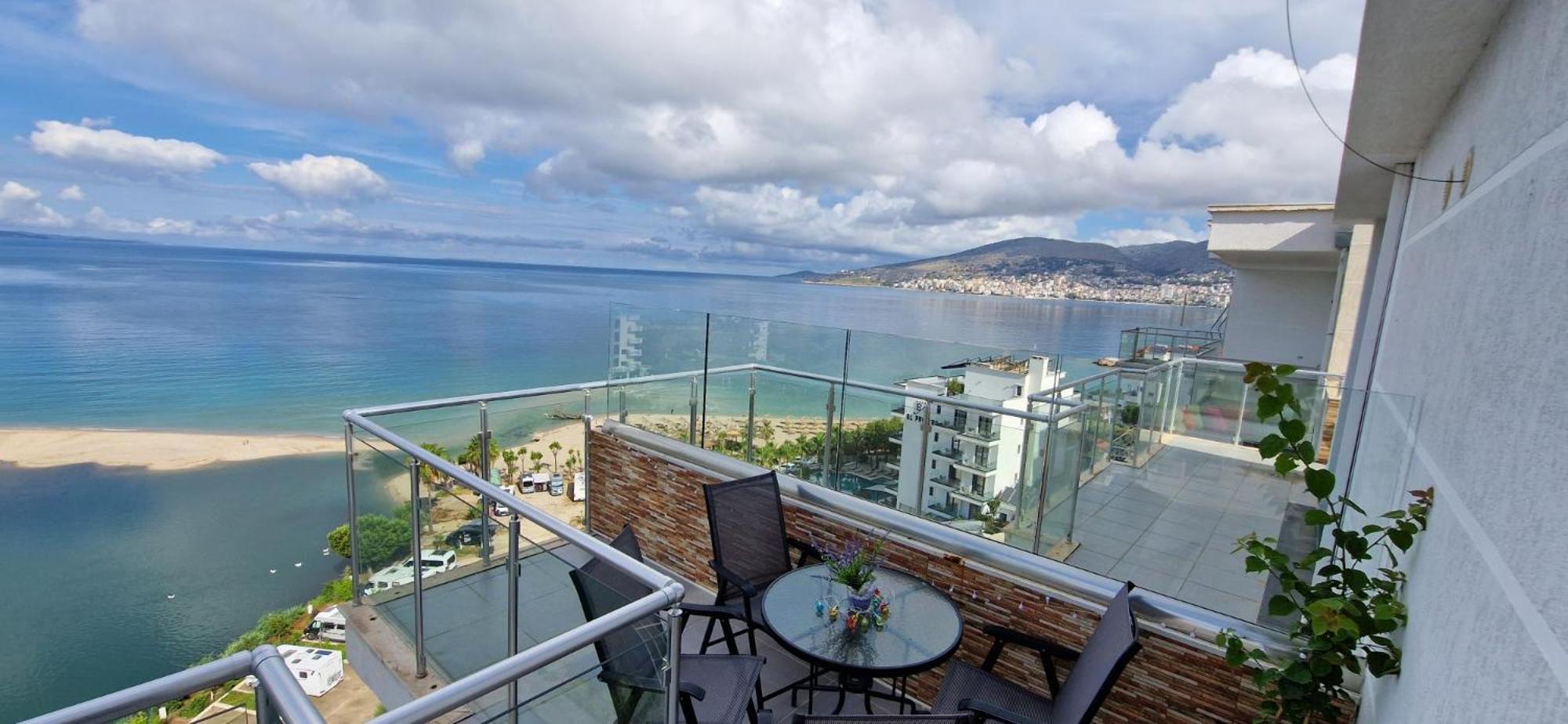 شقة Sadet'S Penthouse Saranda المظهر الخارجي الصورة