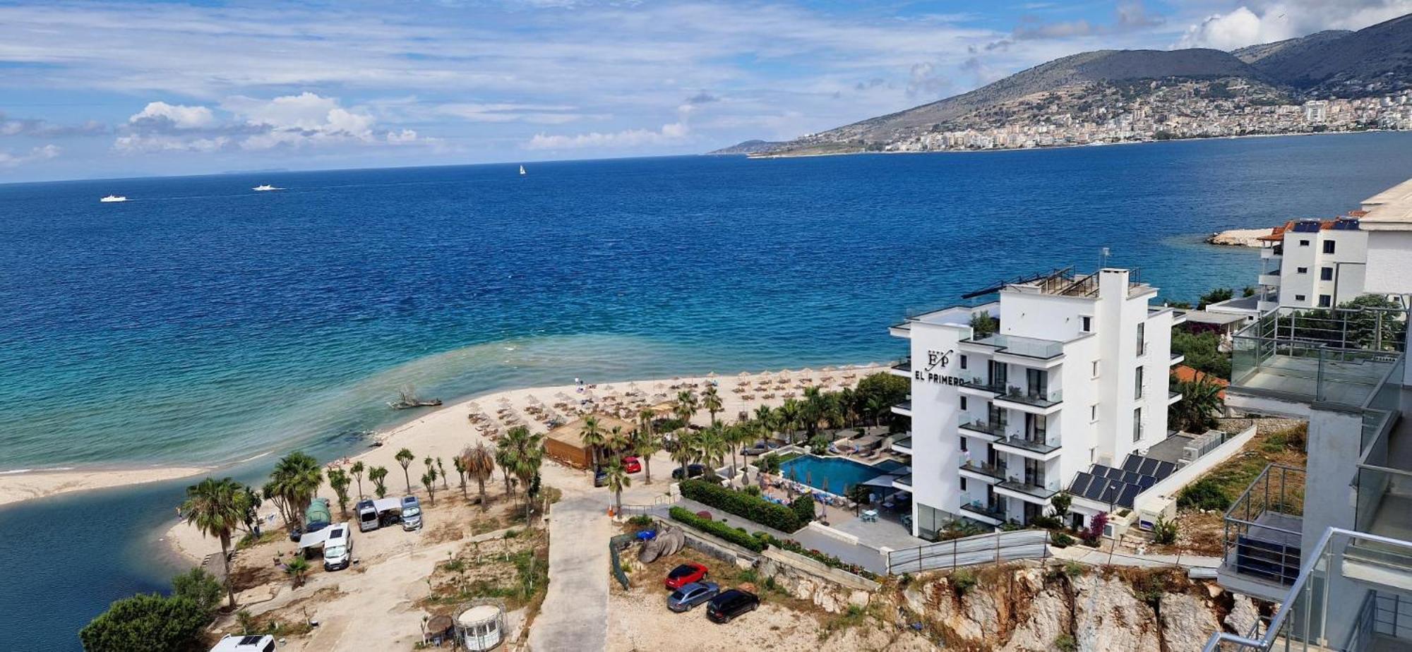 شقة Sadet'S Penthouse Saranda المظهر الخارجي الصورة